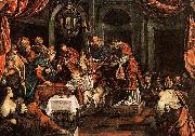 Domenico Tintoretto The Circumcision painting